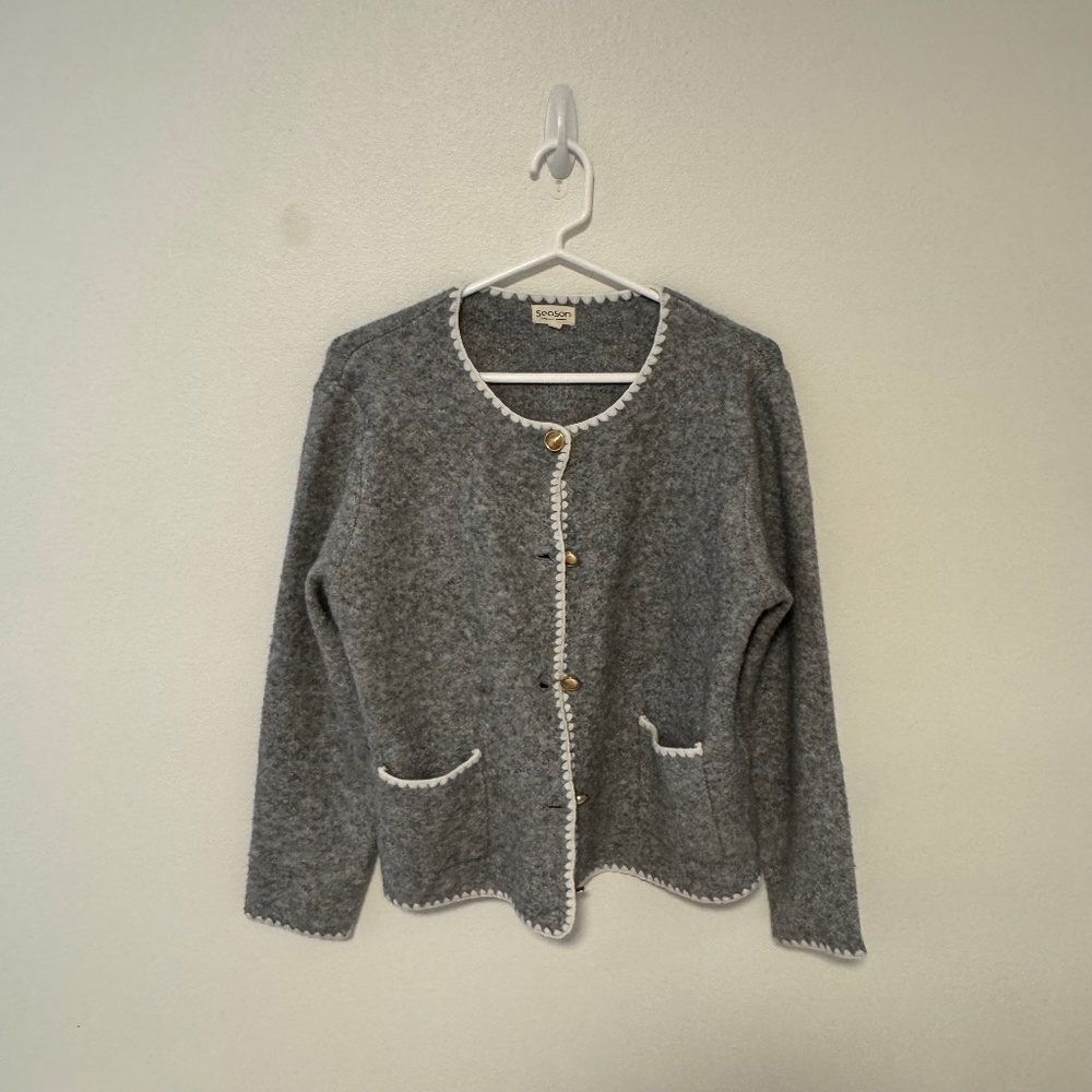 Embroidered Cardigan